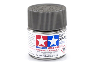 Tamiya Acrylic Mini Xf-56 Metallic Grey - [Sunshine-Coast] - Tamiya - [RC-Car] - [Scale-Model]