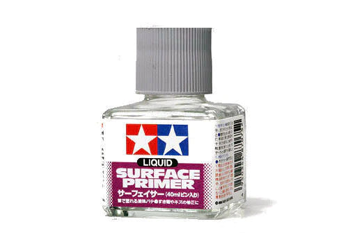 Tamiya liquid surface primer (GRAY 40ML) - [Sunshine-Coast] - Tamiya - [RC-Car] - [Scale-Model]