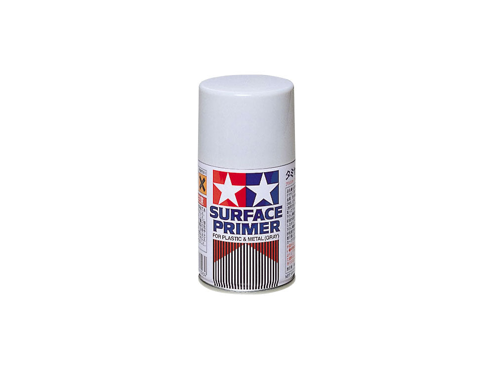 Tamiya SURFACE PRIMER L FOR PLASTIC & METAL (GRAY) 100ml - [Sunshine-Coast] - Tamiya - [RC-Car] - [Scale-Model]
