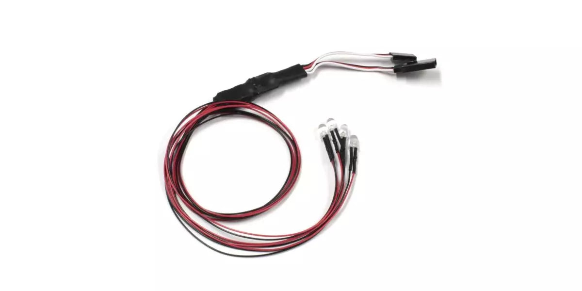 Kyosho LED Light Unit (Φ5 / 4 lights / L=400 / Clear) [97054-4C]