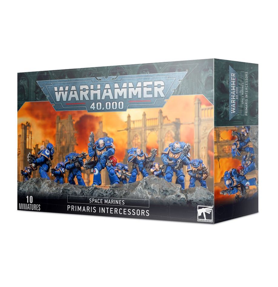 Warhammer 40000 - Space Marines- Intercessors 2020 - [Sunshine-Coast] - Games Workshop - [RC-Car] - [Scale-Model]
