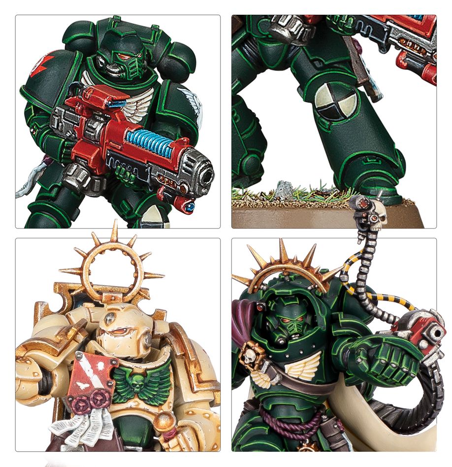 Warhammer 40000 - Dark Angels - Combat Patrol - [Sunshine-Coast] - Games Workshop - [RC-Car] - [Scale-Model]