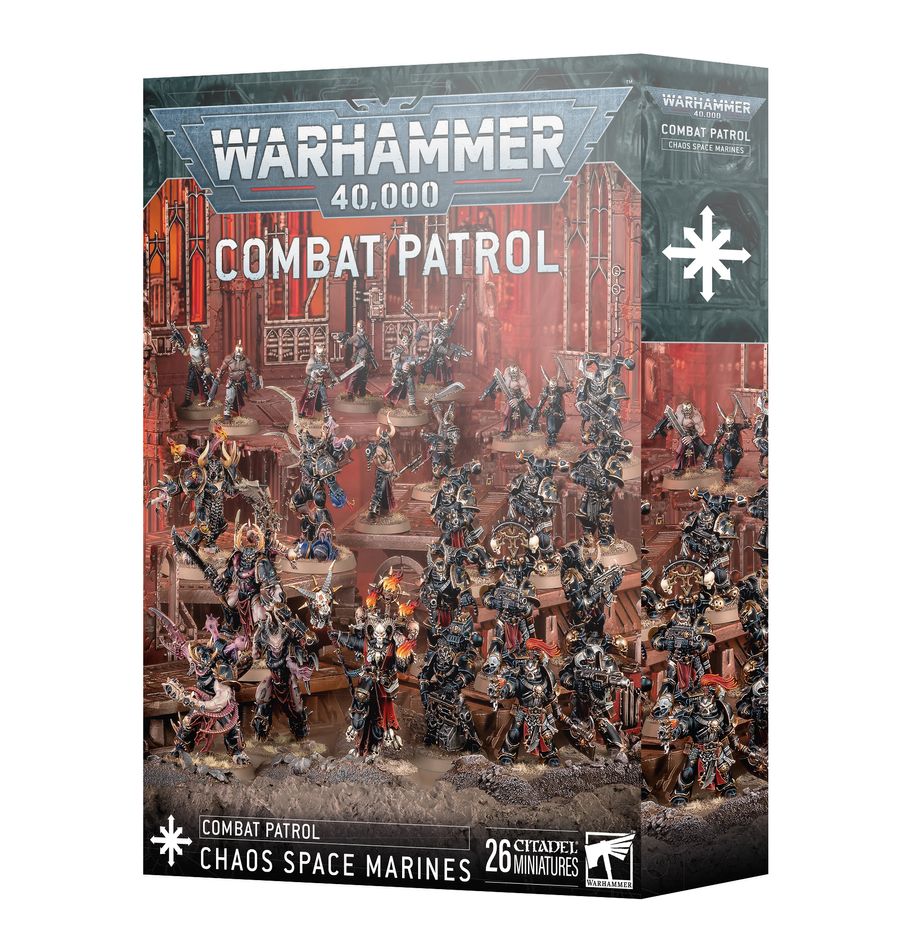 Warhammer 40000 - Chaos Space Marines Combat Patrol - [Sunshine-Coast] - Games Workshop - [RC-Car] - [Scale-Model]