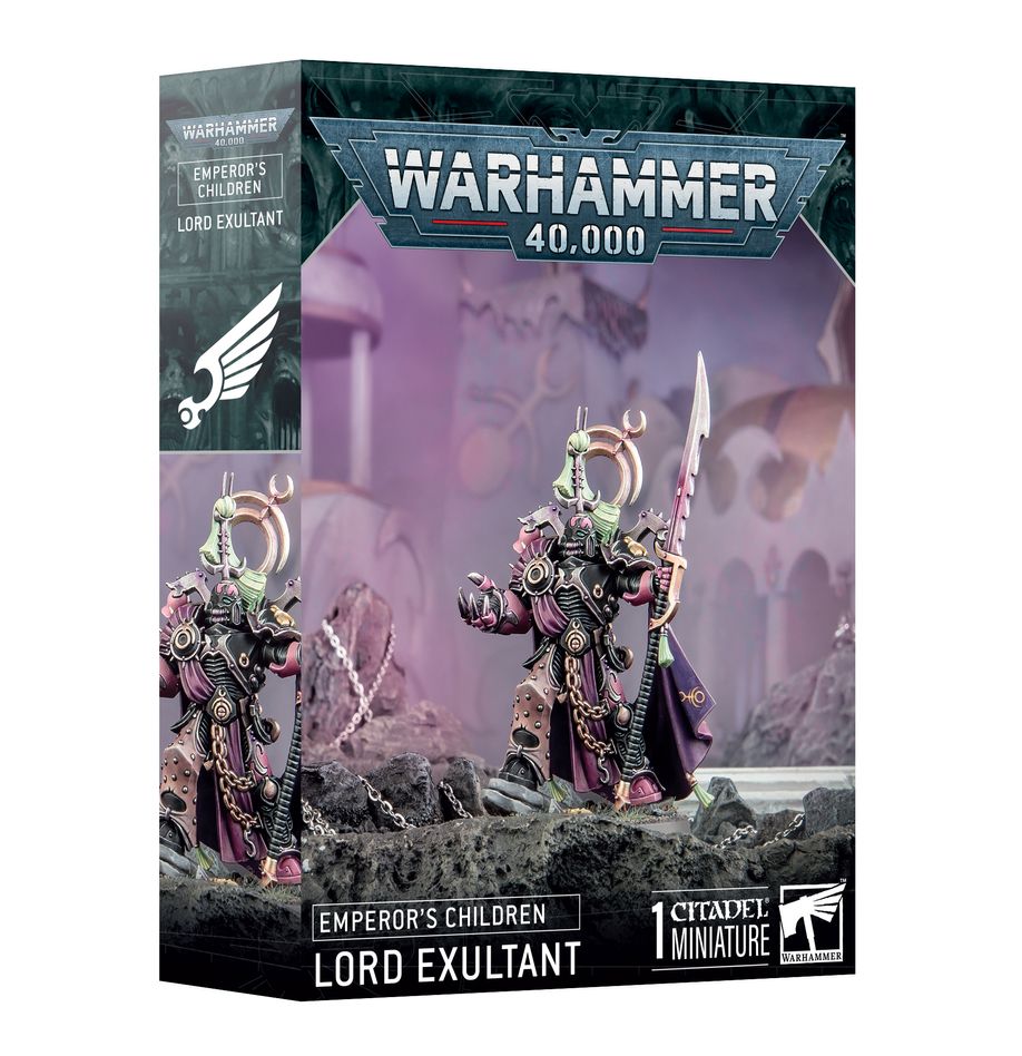 Warhammer 40000 - CSM -  Emporers Children - Lord Exultant