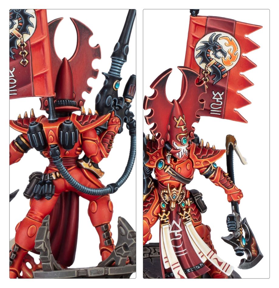 Warhammer 40000 - Aeldari - Phoenix Lord Fuegan