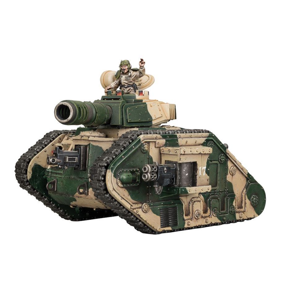 Warhammer 40000 -Astra Militarum - Leman Russ Battle Tank - [Sunshine-Coast] - Games Workshop - [RC-Car] - [Scale-Model]