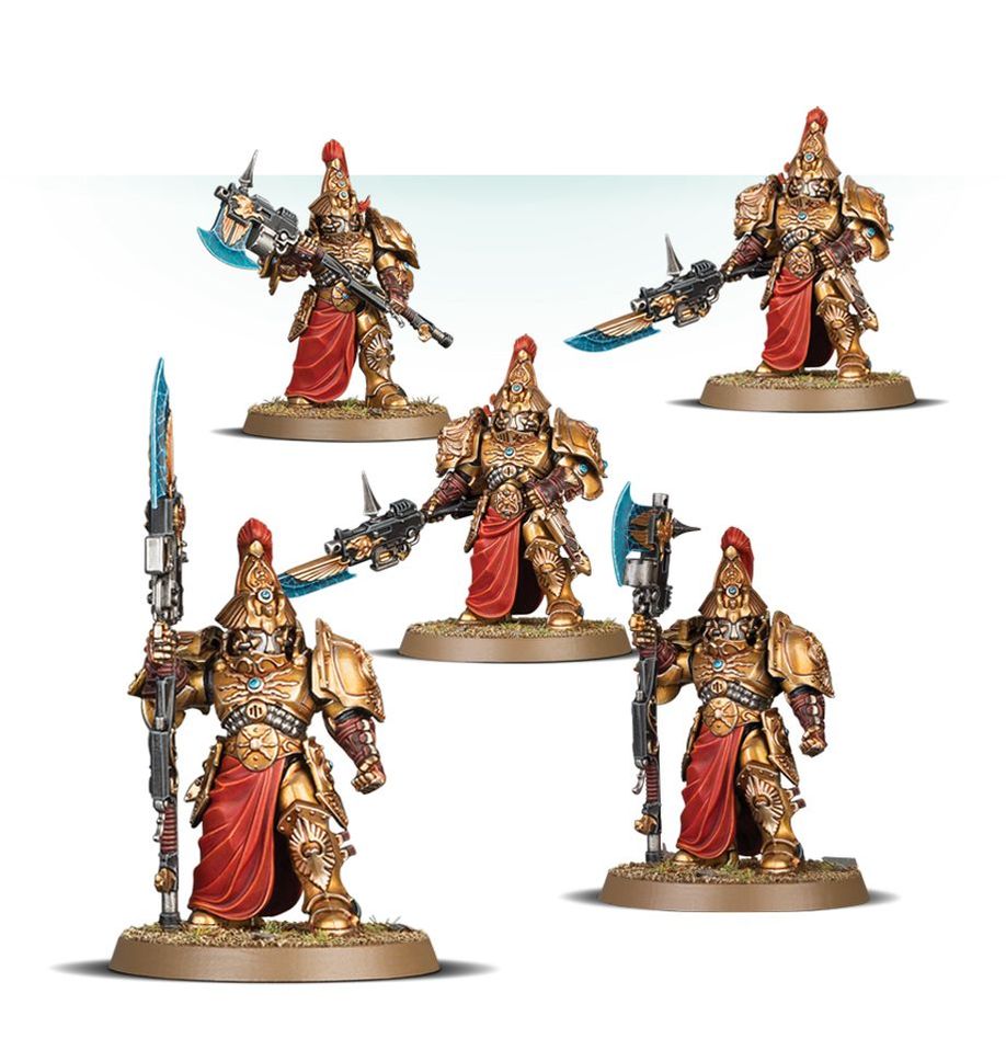 Warhammer 40000 - Adeptus Custodes - Custodian Wardens - [Sunshine-Coast] - Games Workshop - [RC-Car] - [Scale-Model]