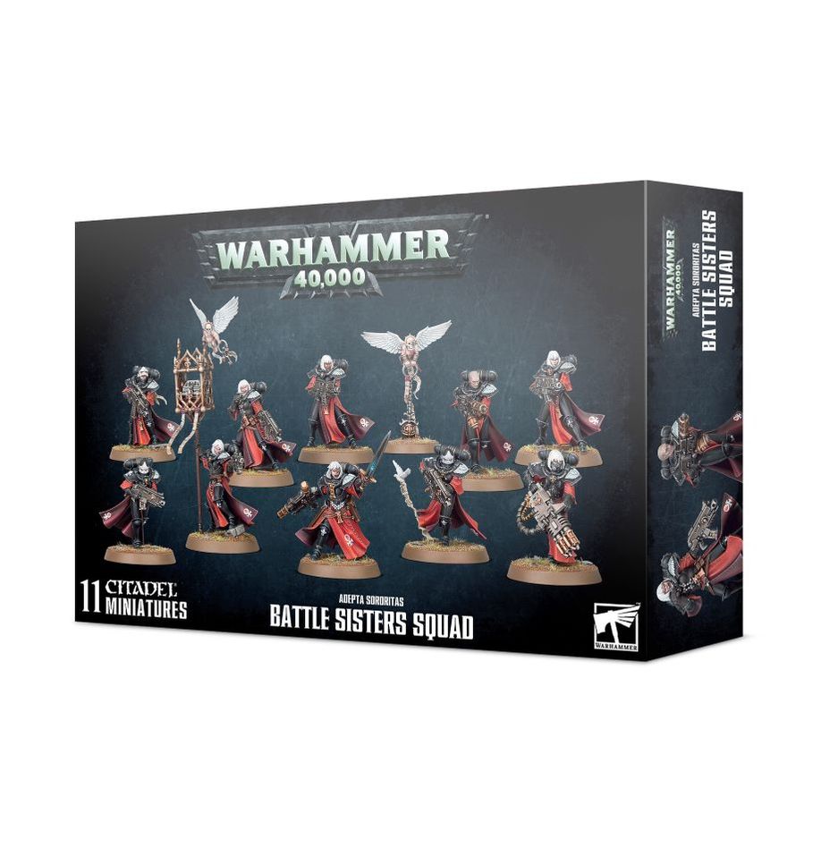 Warhammer 40000 - Adepta Sororitas - Battle Sisters Squad - [Sunshine-Coast] - Games Workshop - [RC-Car] - [Scale-Model]