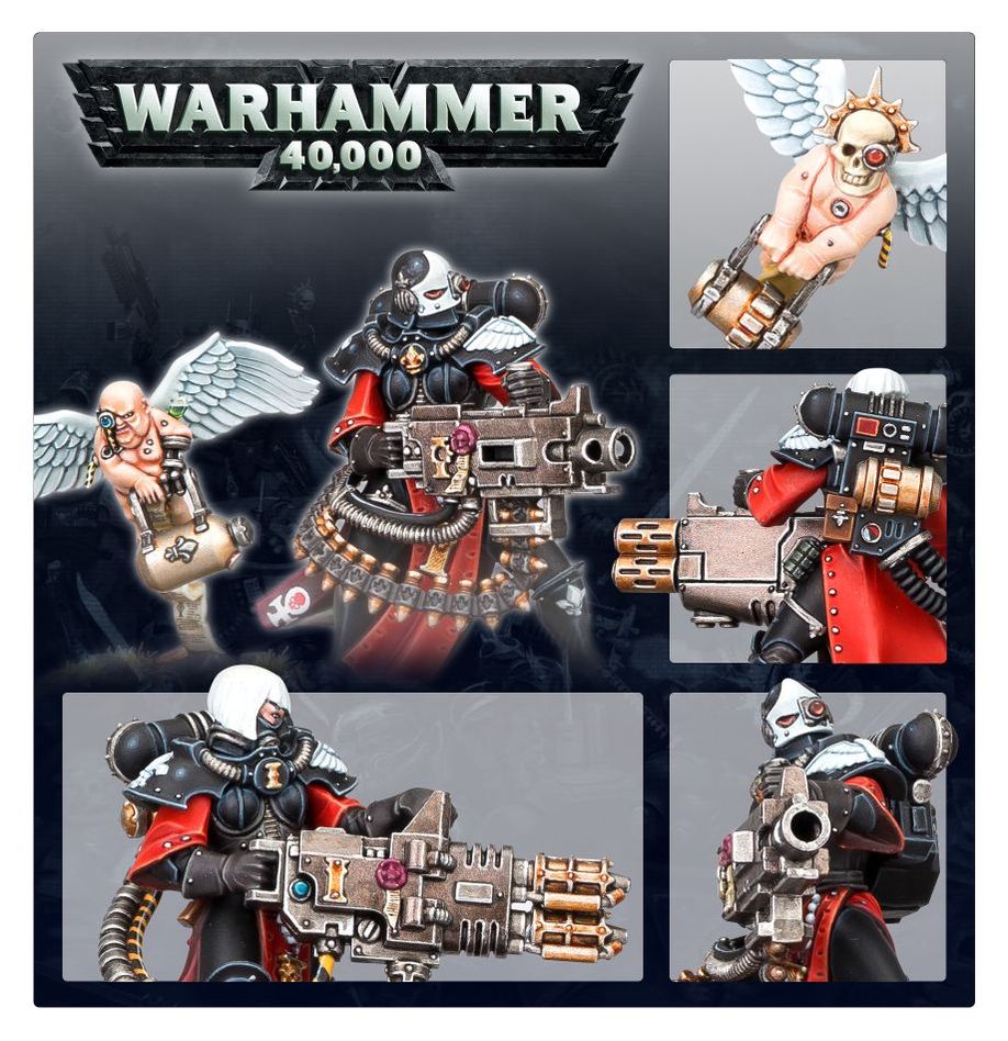 Warhammer 40000 - Adepta Sororitas - Retributor - [Sunshine-Coast] - Games Workshop - [RC-Car] - [Scale-Model]