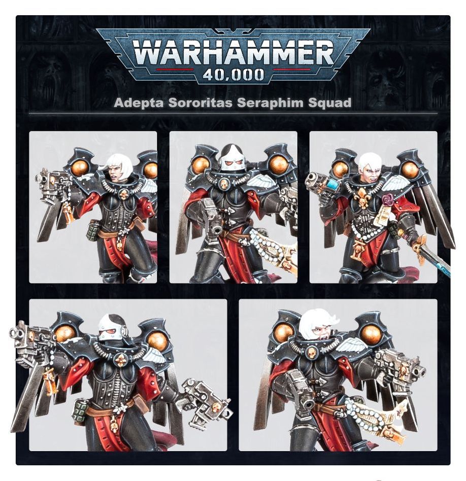 Warhammer 40000 - Adepta Sororitas - Combat Patrol - [Sunshine-Coast] - Games Workshop - [RC-Car] - [Scale-Model]