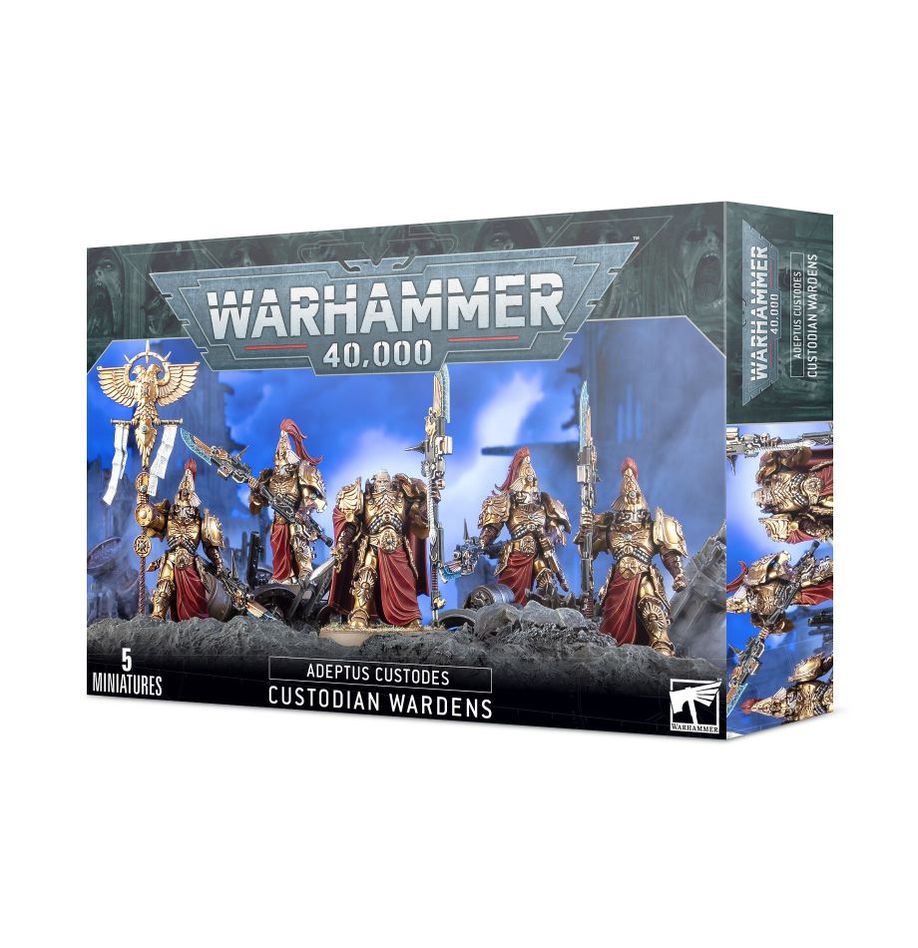 Warhammer 40000 - Adeptus Custodes - Custodian Wardens - [Sunshine-Coast] - Games Workshop - [RC-Car] - [Scale-Model]