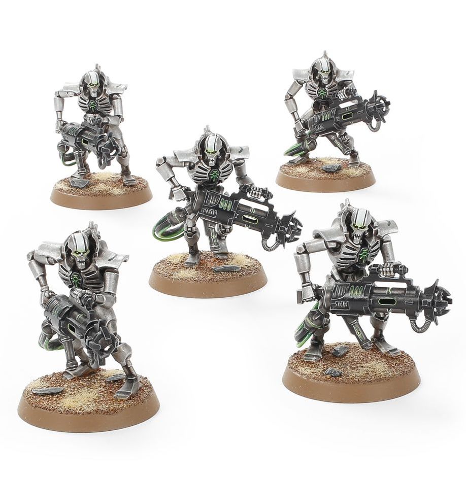 Warhammer 40000 - Necrons - Immortals / Deathmarks - [Sunshine-Coast] - Games Workshop - [RC-Car] - [Scale-Model]