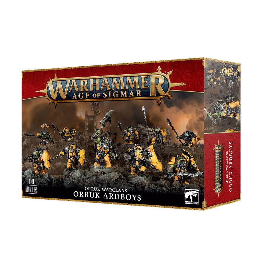 Warhammer - AoS - Orruk Warclans - Orruk Ardboys