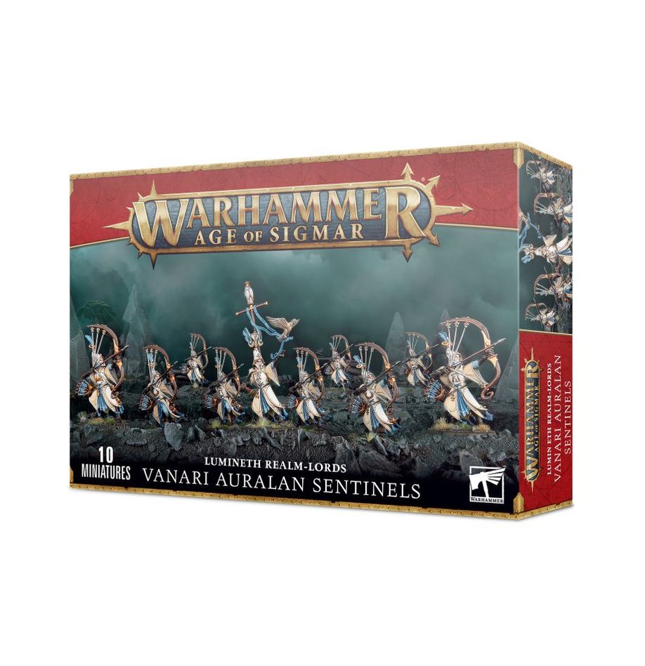Warhammer- AoS- Lumineth Realm Lords: Vanari Auralan Sentinel - [Sunshine-Coast] - Games Workshop - [RC-Car] - [Scale-Model]