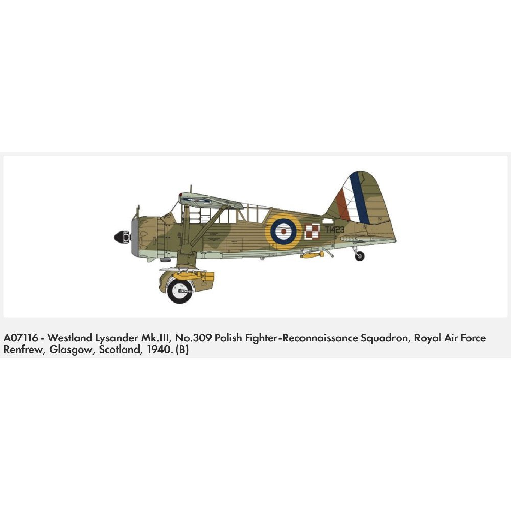 AIRFIX WESTLAND LYSANDER MK.I/MK.III - [Sunshine-Coast] - Airfix - [RC-Car] - [Scale-Model]