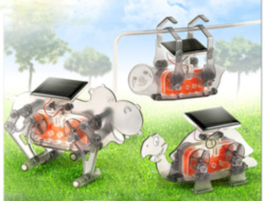 Academy Edukit Solar Power Animal Robot Set Plastic Model Kit