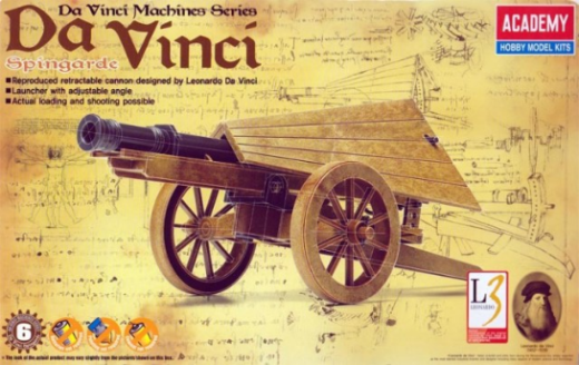 Academy Davinci Spingard Plastic Model Kit