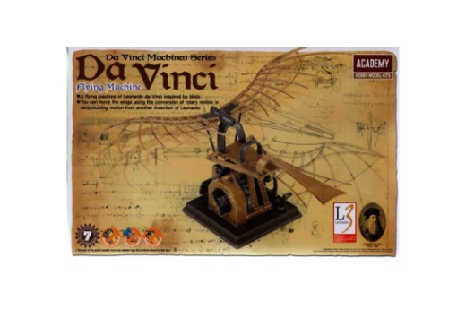 Academy Davinci Flying Machine Plastic Model Kit