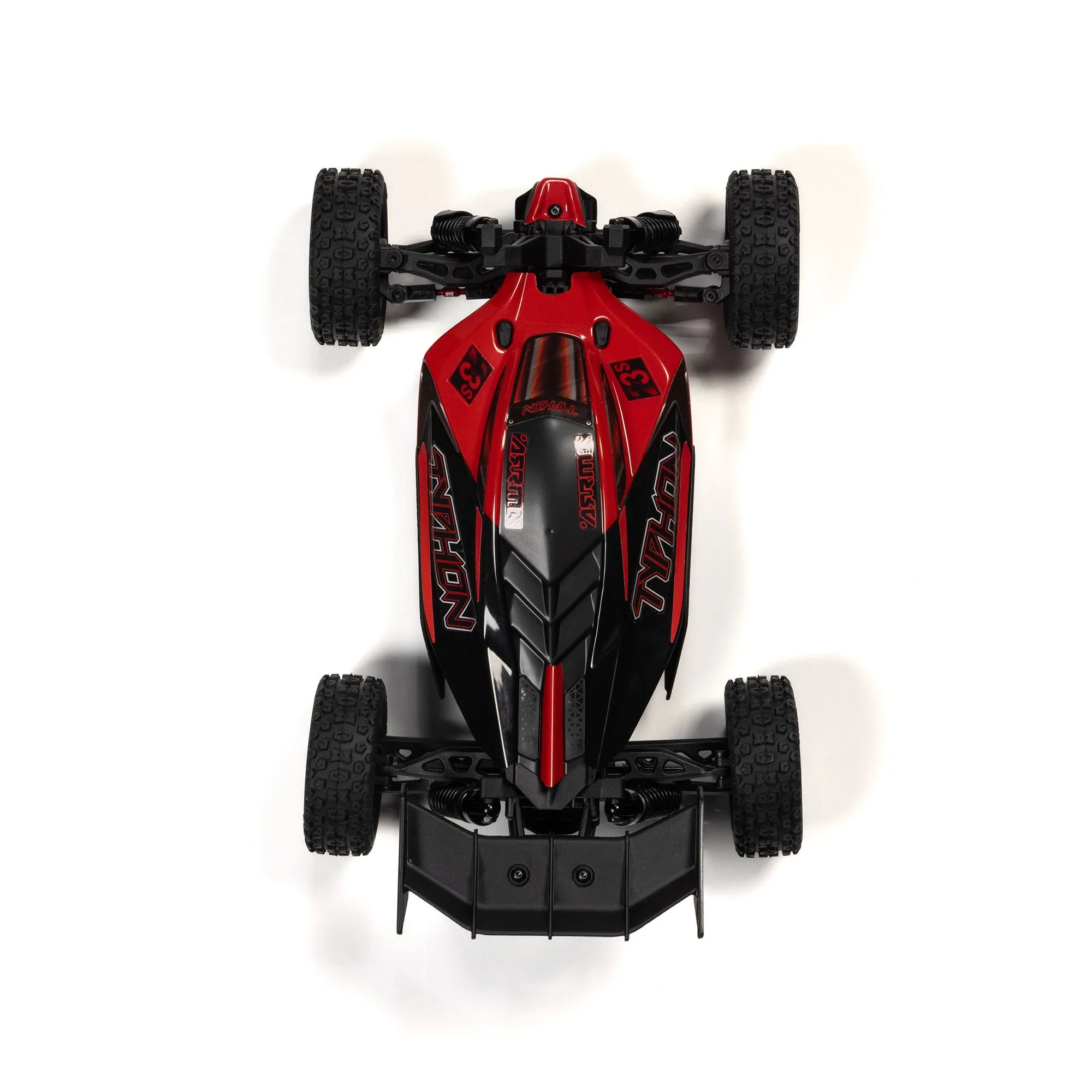 Arrma Typhon Grom 223S DSC Brushless 4X4 1/14 RC Buggy RTR, Red, ARA2306ST1