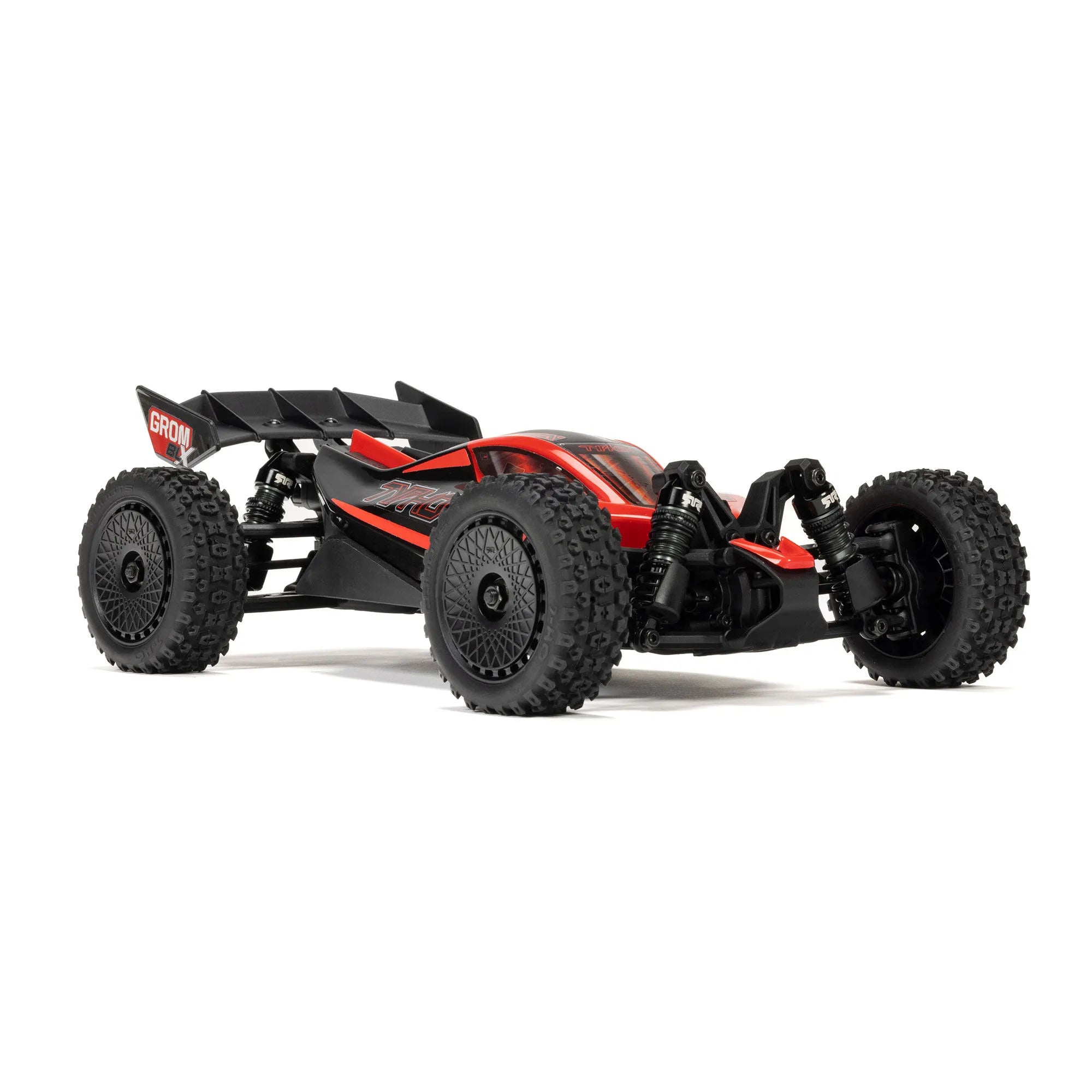 Arrma Typhon Grom 223S DSC Brushless 4X4 1/14 RC Buggy RTR, Red, ARA2306ST1