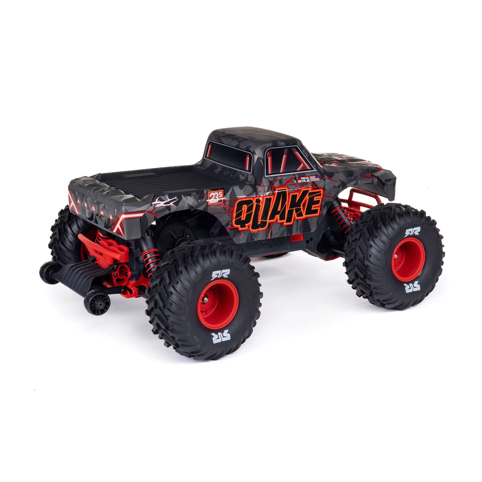 ARRMA Quake 223S BLX DSC 1/10 2WD Monster Truck RTR Red