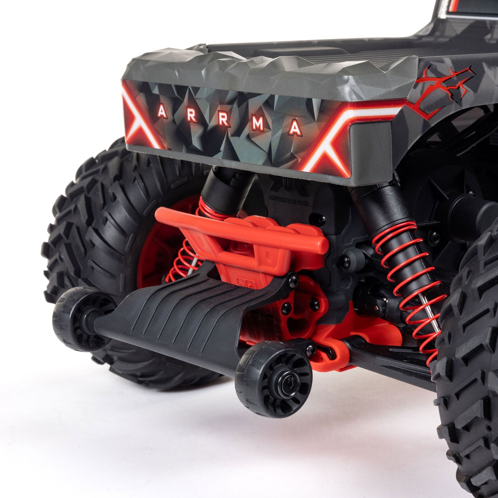 ARRMA Quake 223S BLX DSC 1/10 2WD Monster Truck RTR Red