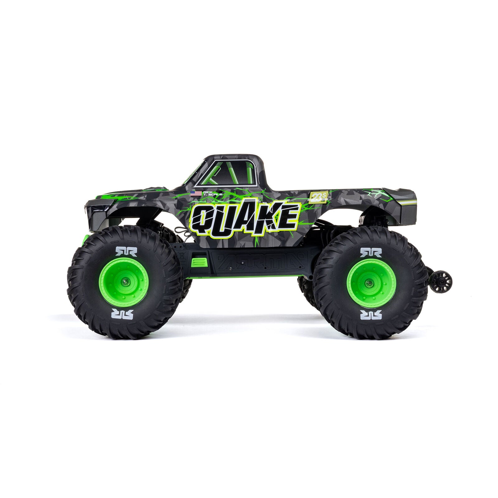 ARRMA Quake 223S BLX DSC 1/10 2WD Monster Truck RTR Green
