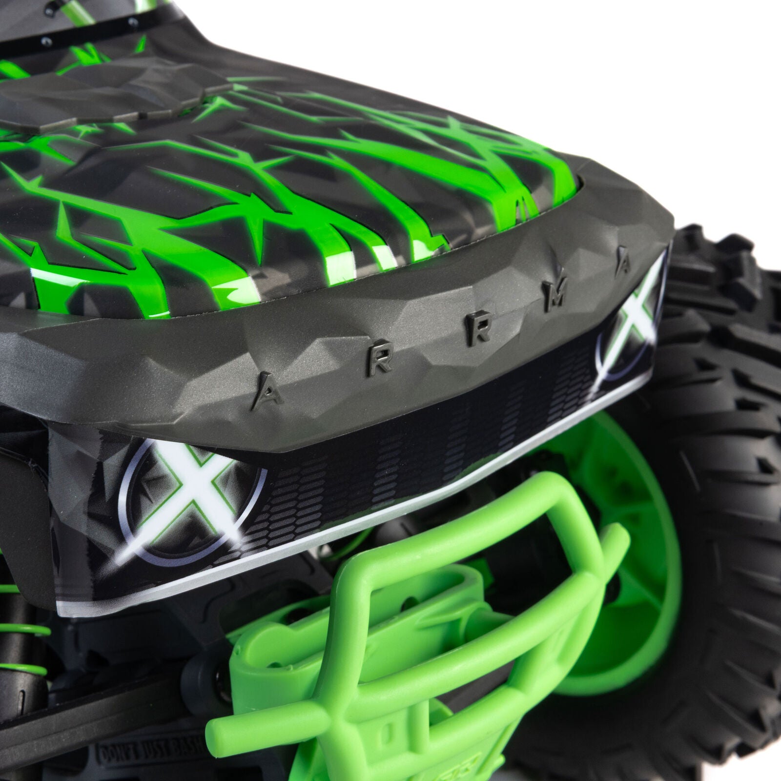 ARRMA Quake 223S BLX DSC 1/10 2WD Monster Truck RTR Green