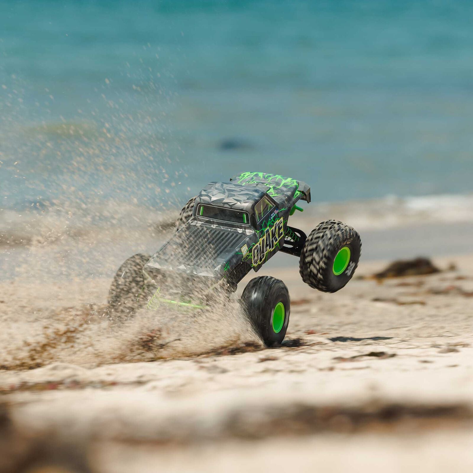 ARRMA Quake 223S BLX DSC 1/10 2WD Monster Truck RTR Green