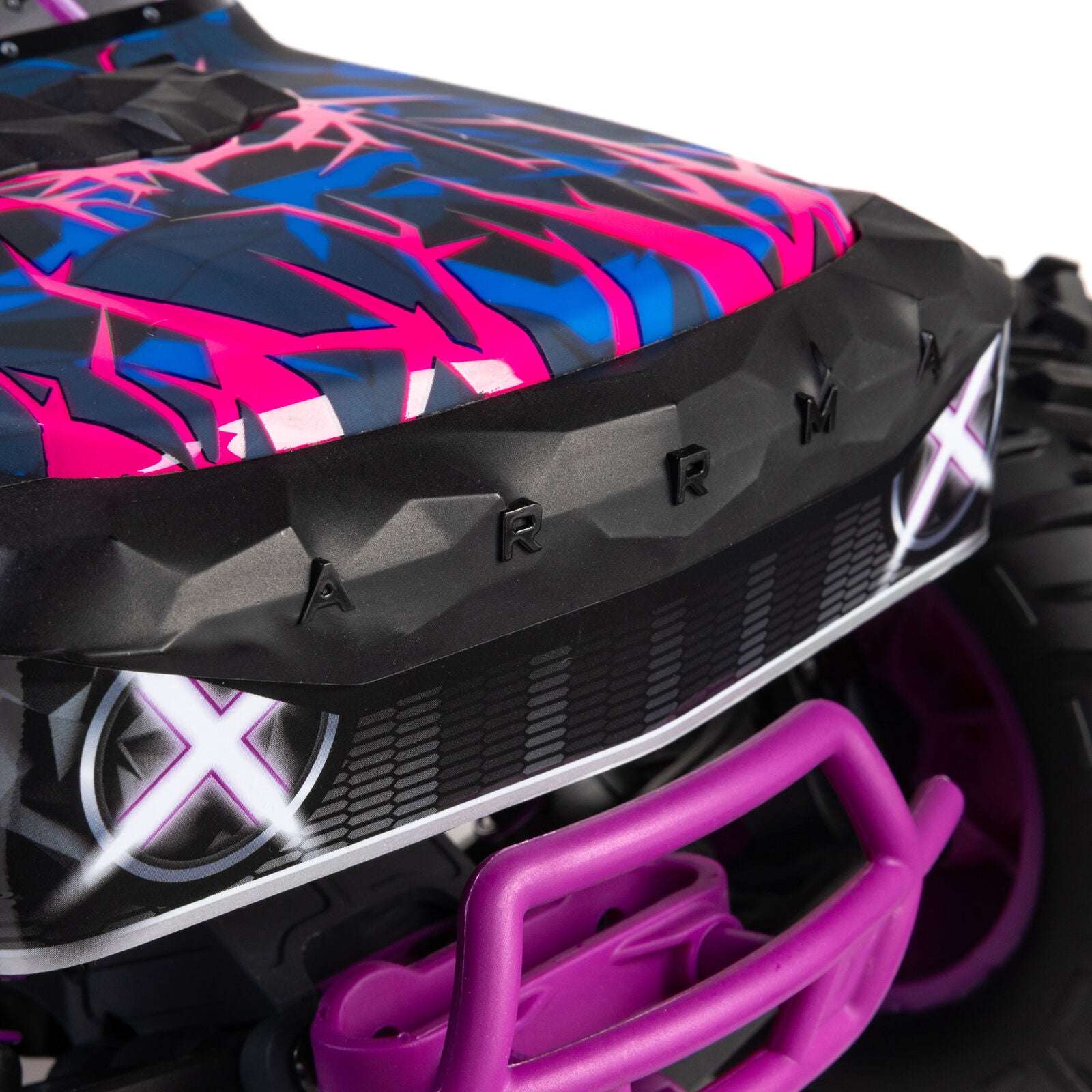 ARRMA Quake 223S BLX DSC 1/10 2WD Monster Truck RTR Purple