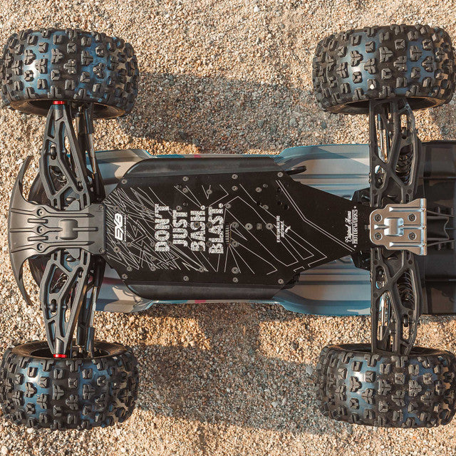 Arrma Kraton 6S BLX 4X4 1/8 Monster Truck RTR – Orange/Blue