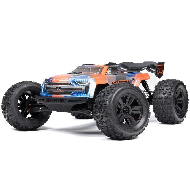 Arrma Kraton 6S BLX 4X4 1/8 Monster Truck RTR – Orange/Blue