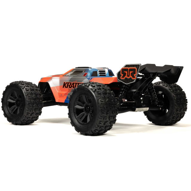 Arrma Kraton 6S BLX 4X4 1/8 Monster Truck RTR – Orange/Blue