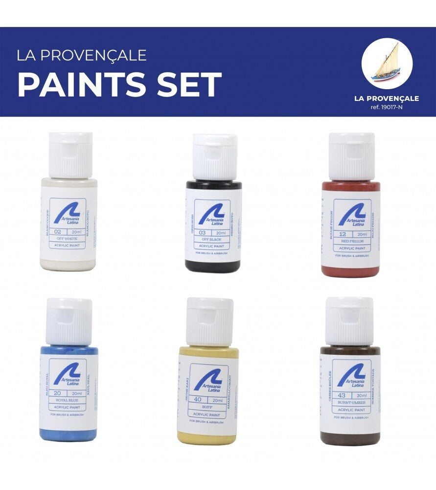 Artesania Paint Set for Model #19017 La Provencale