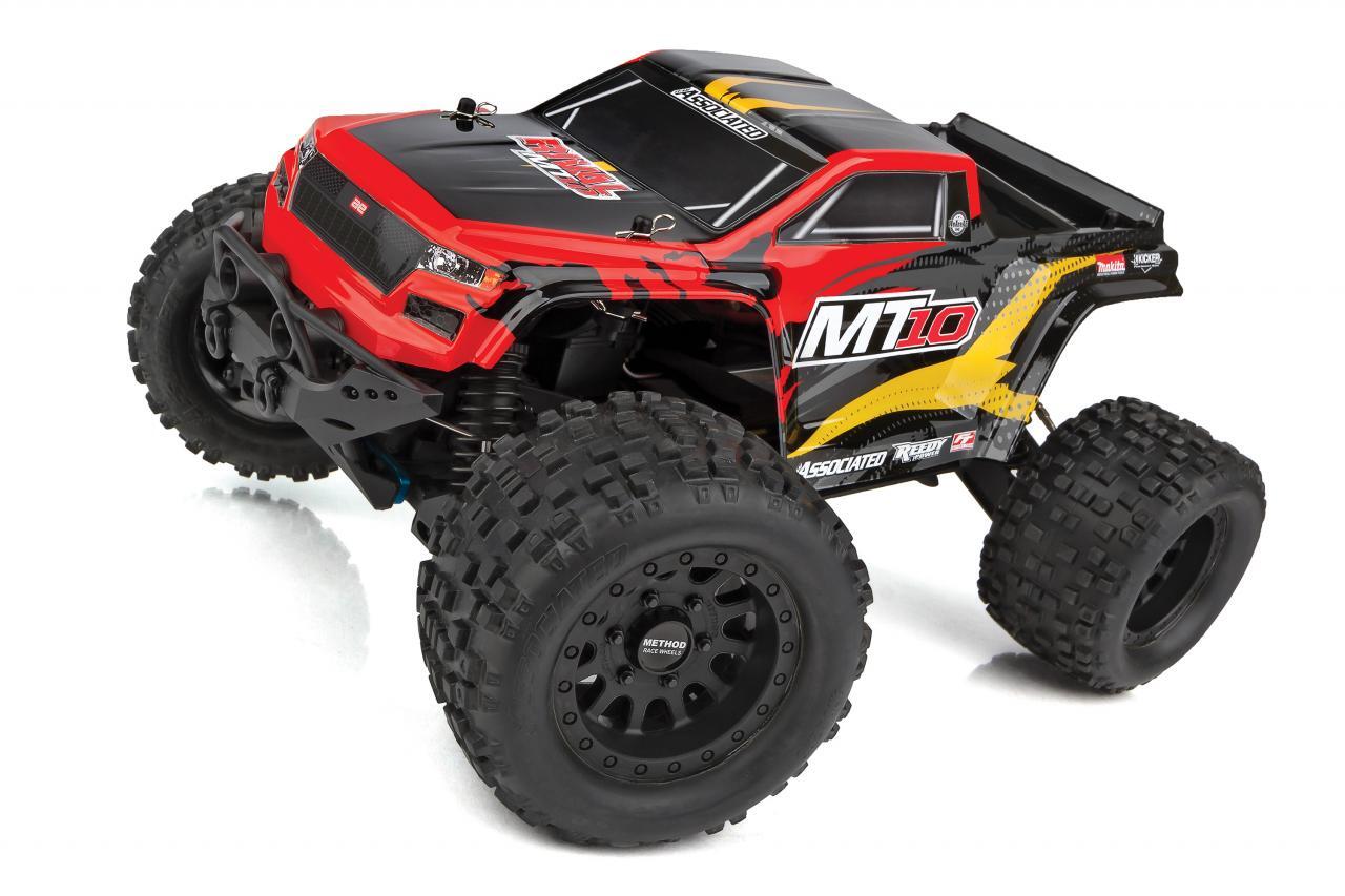 RIVAL MT10 Brushless RTR V2, red (Requires battery & charger)