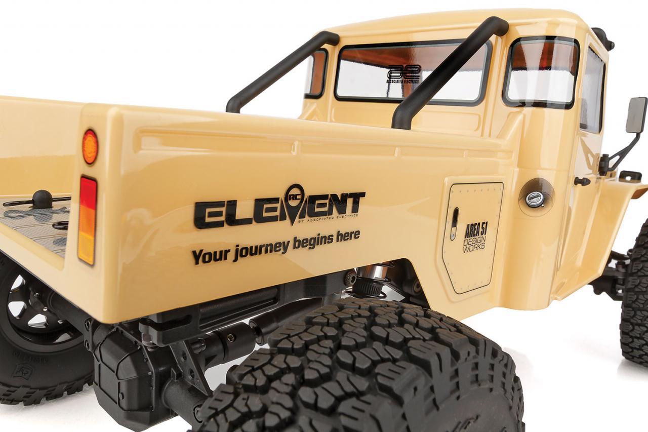 Team Associated Enduro Trail Truck, Zuul (Tan) - [Sunshine-Coast] - Team Associated - [RC-Car] - [Scale-Model]