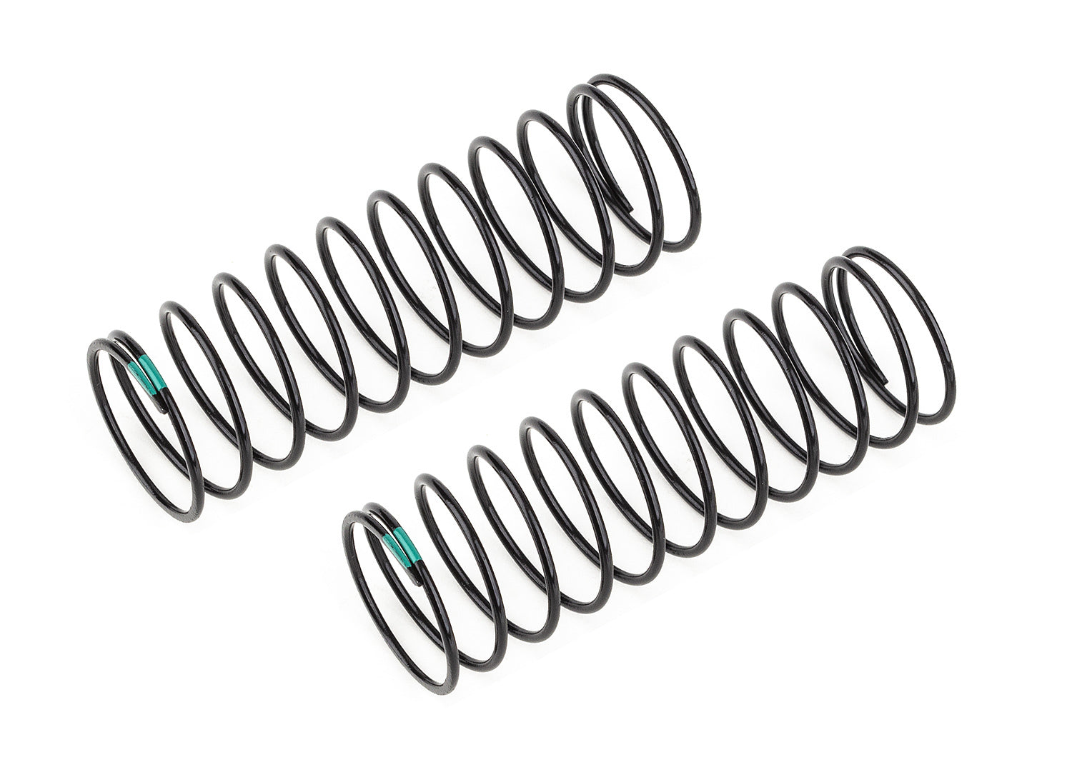 Team Associated 13mm REAR Shock Springs, GREEN - [Sunshine-Coast] - Team Associated - [RC-Car] - [Scale-Model]