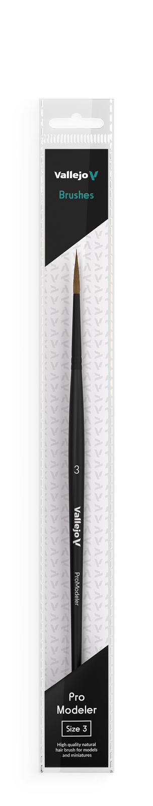 Set of black  brushes on a white background