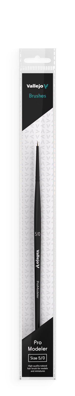 Set of black  brushes on a white background