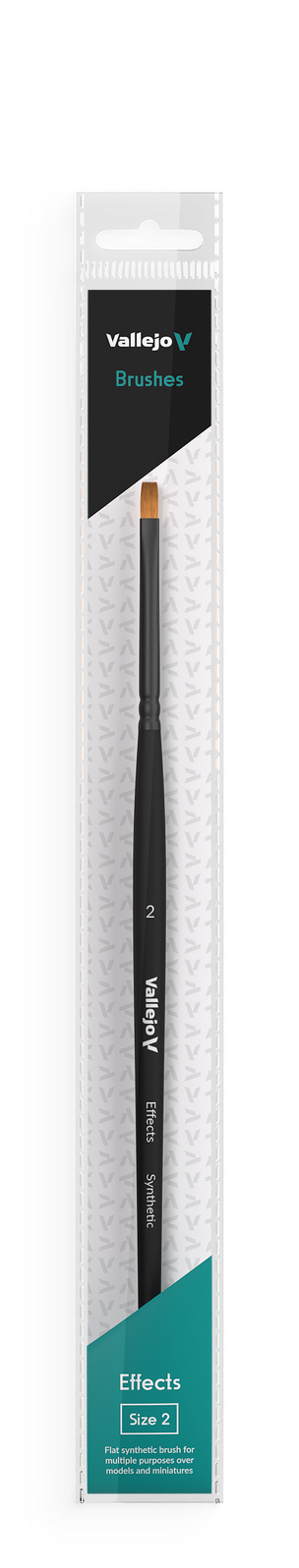 Set of black  brushes on a white background