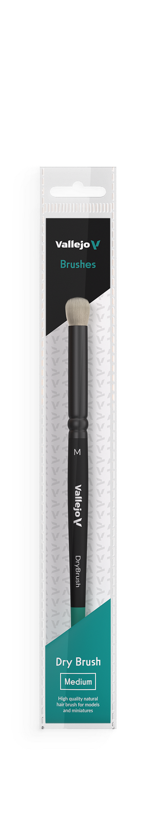 Set of black  brushes on a white background