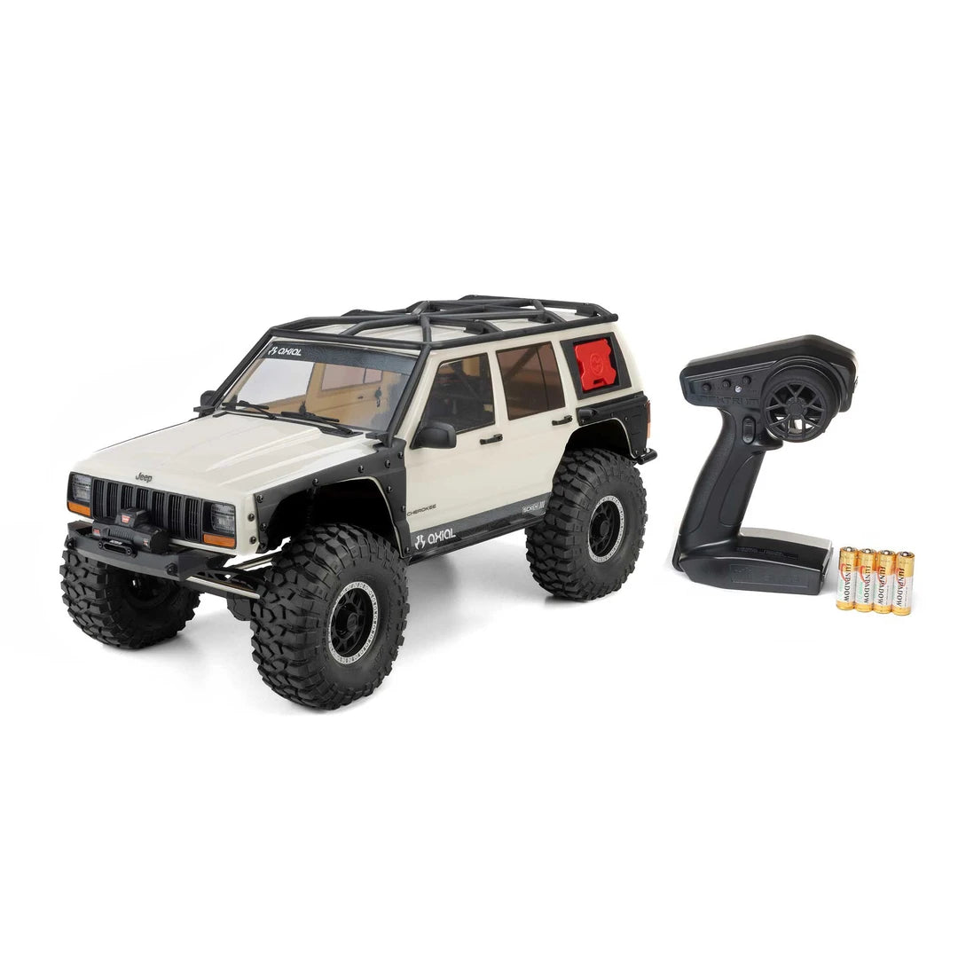 Axial SCX10 III Jeep Cherokee XJ 1/10 4X4 RTR, White - Pre-order