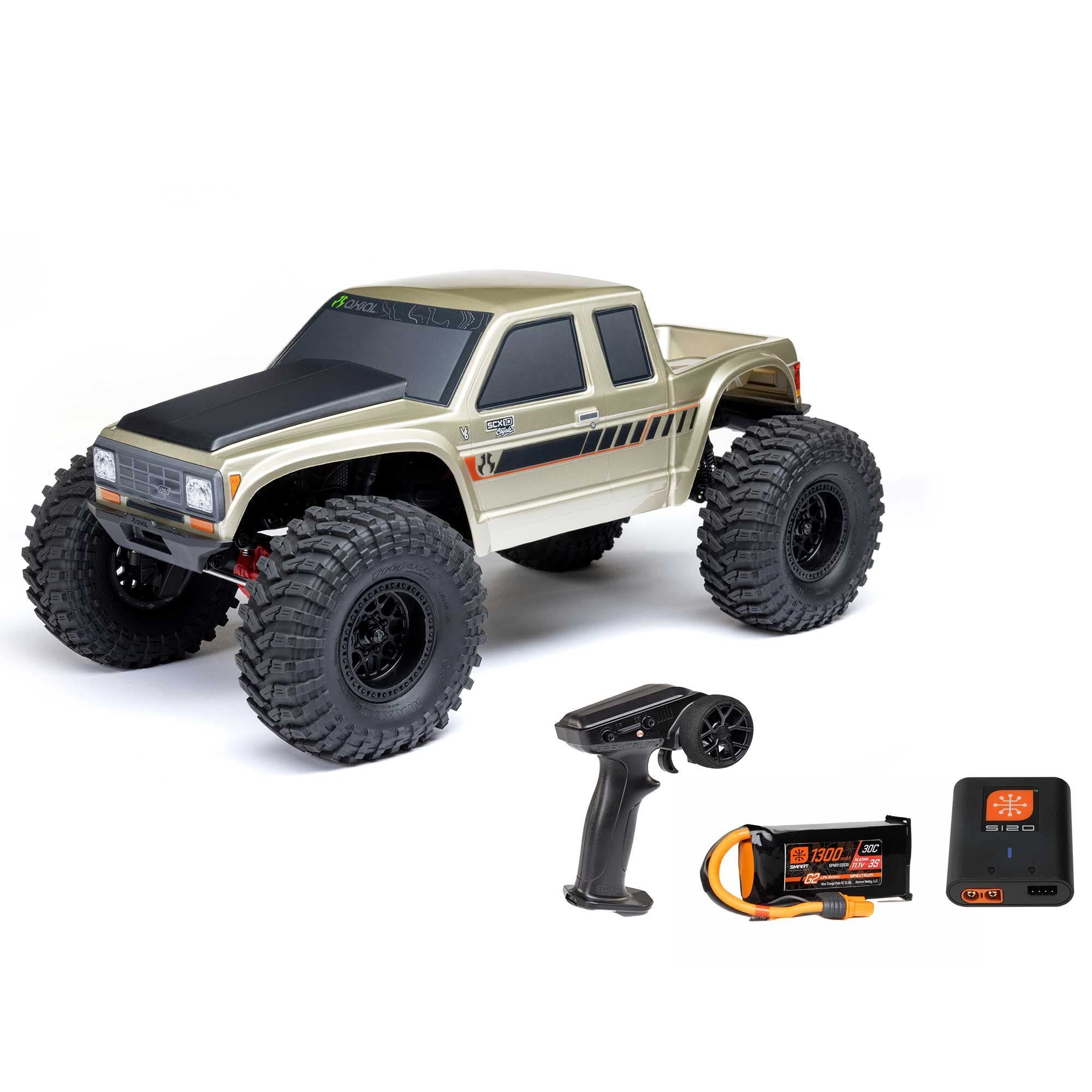 Axial SCX10 III Coyote 4WD Rock Crawler RTR with Battery and Charger, Gold