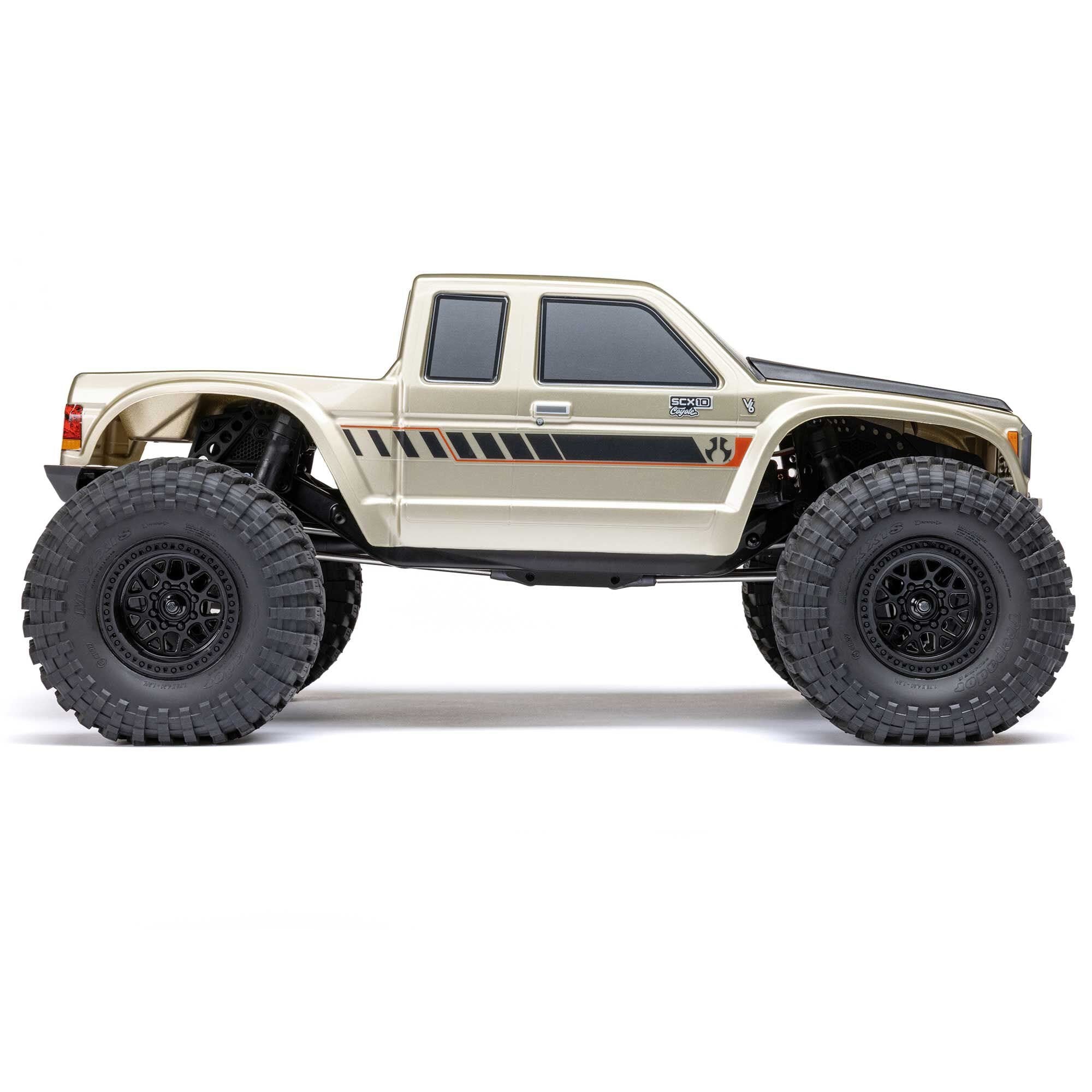 Axial SCX10 III Coyote 4WD Rock Crawler RTR with Battery and Charger, Gold