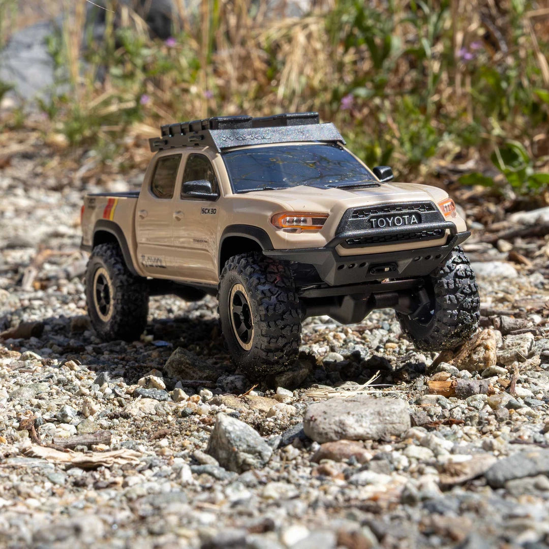 Axial SCX30 Toyota Tacoma TRD Pro Tan 1/30 RTR Crawler - Pre-Order