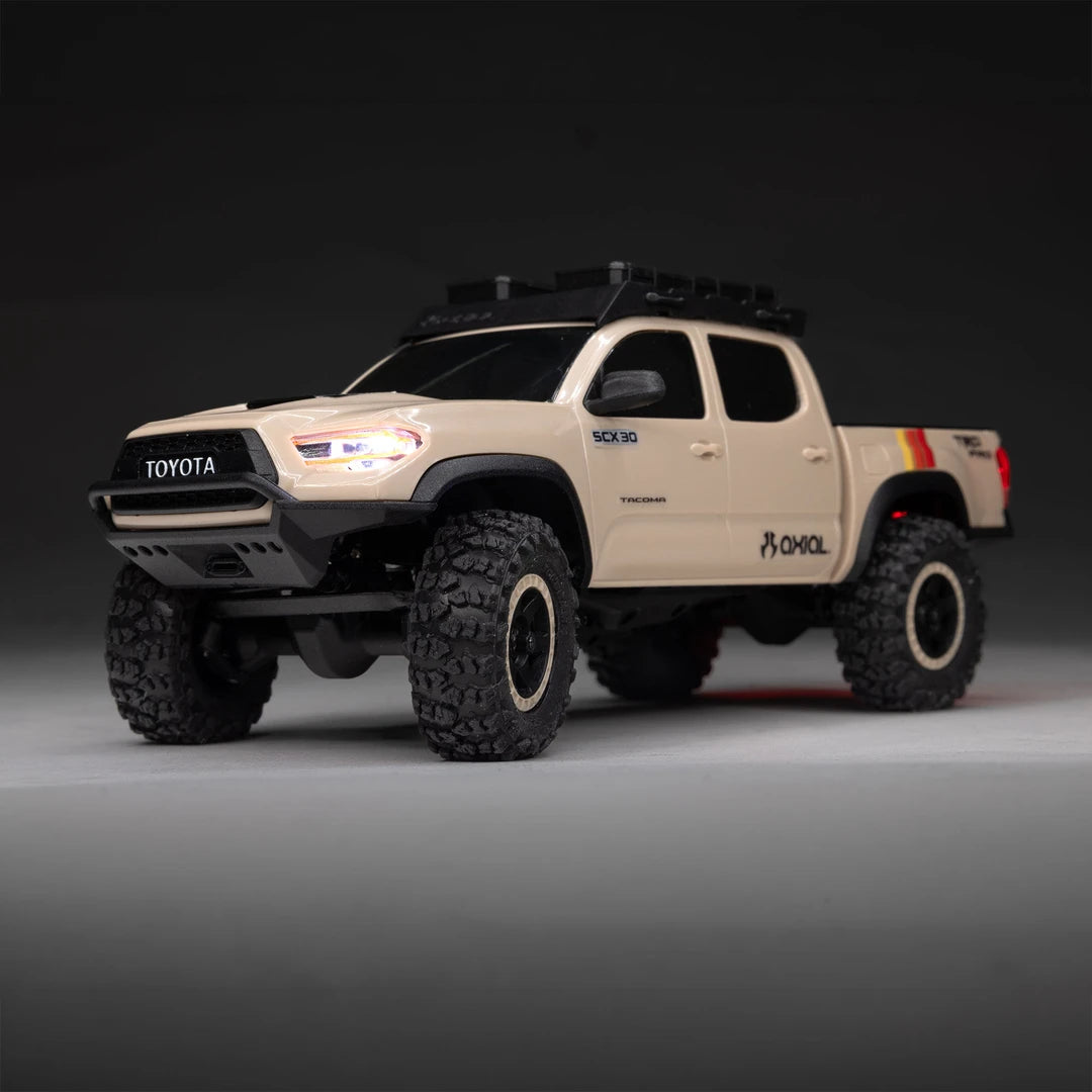 Axial SCX30 Toyota Tacoma TRD Pro Tan 1/30 RTR Crawler - Pre-Order