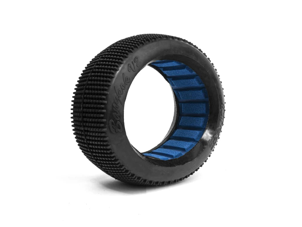 HotRace BANGKOK 1:8 Buggy Racing Tires - SOFT Compound (Pair)