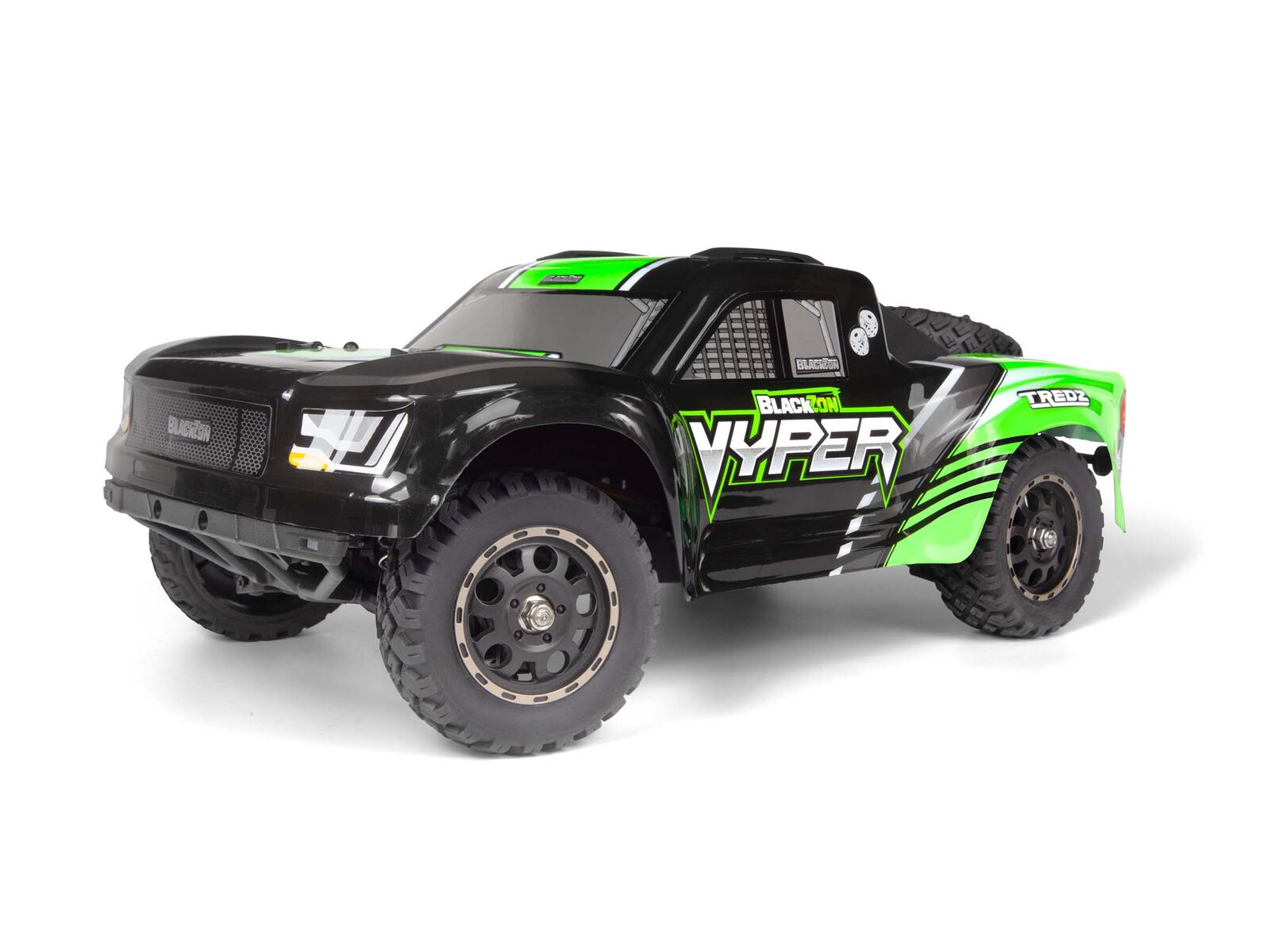 Blackzon Vyper SC 1/16 4WD RC Short Course Truck Electric Brushless RTR Green