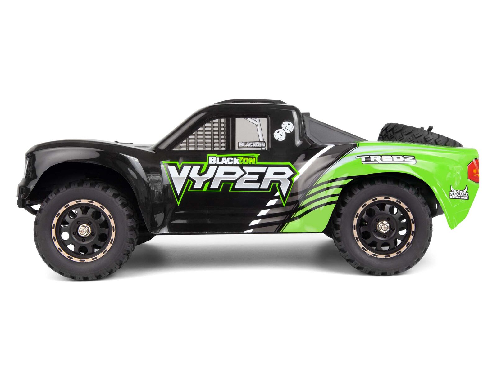 Blackzon Vyper SC 1/16 4WD RC Short Course Truck Electric Brushless RTR Green