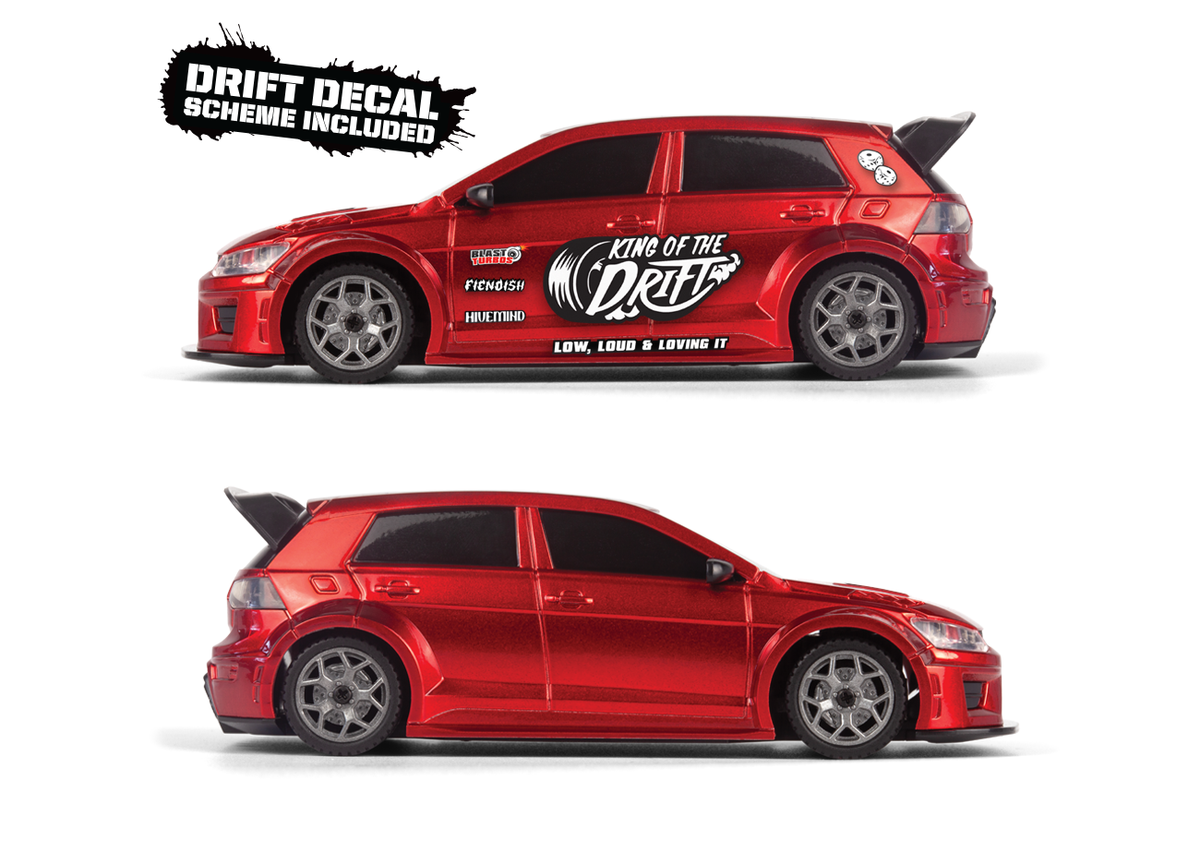 BlackZon MYTE D 1/43 RC Drift Car RTR - Red